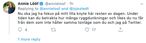 Annie Lööf Twitter Annie Lööf Twitter